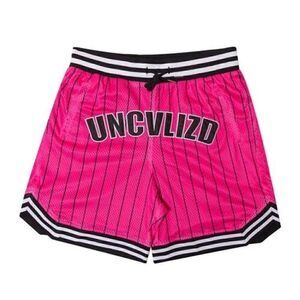 Pinstripe Men’s Basketball Shorts Size X-Large